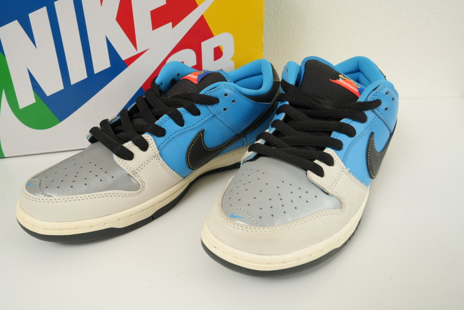 Instant Skateboards × Nike SB Dunk Low "Blue Hero"