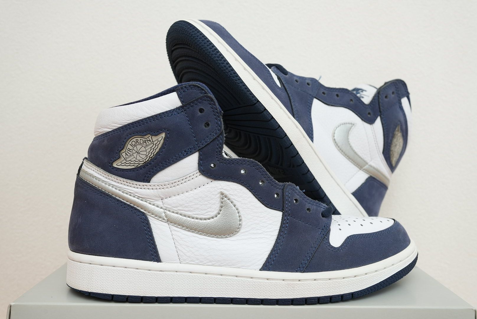 Nike Air Jordan 1 High OG CO.JP "White/Midnight Navy" (2020)(ブリーフケースなし)