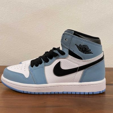 Nike PS Air Jordan 1 High "White/University Blue/Black"