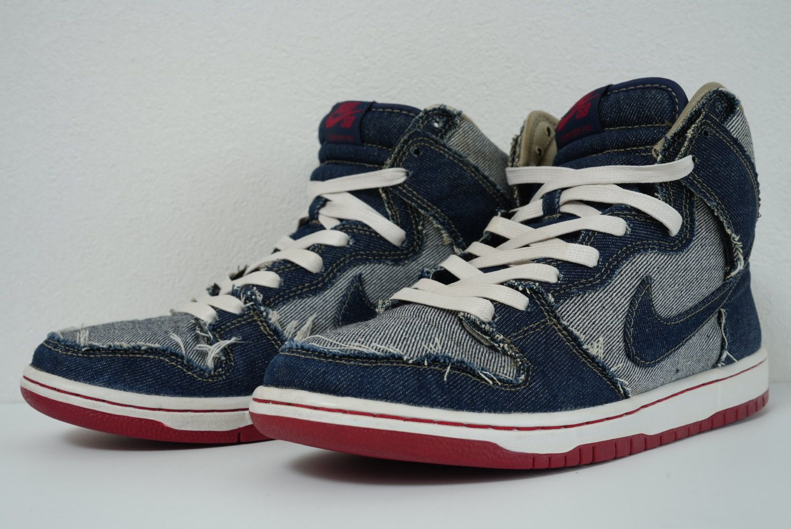 Nike SB Dunk High Reese Forbes Denim "Midnight Navy"