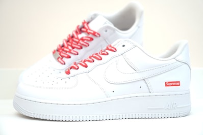 Supreme × Nike Air Force 1 Low "White"