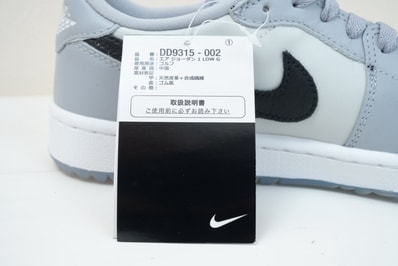 Nike Air Jordan 1 Low Golf "Wolf Grey/Photon Dust/White/Black"
