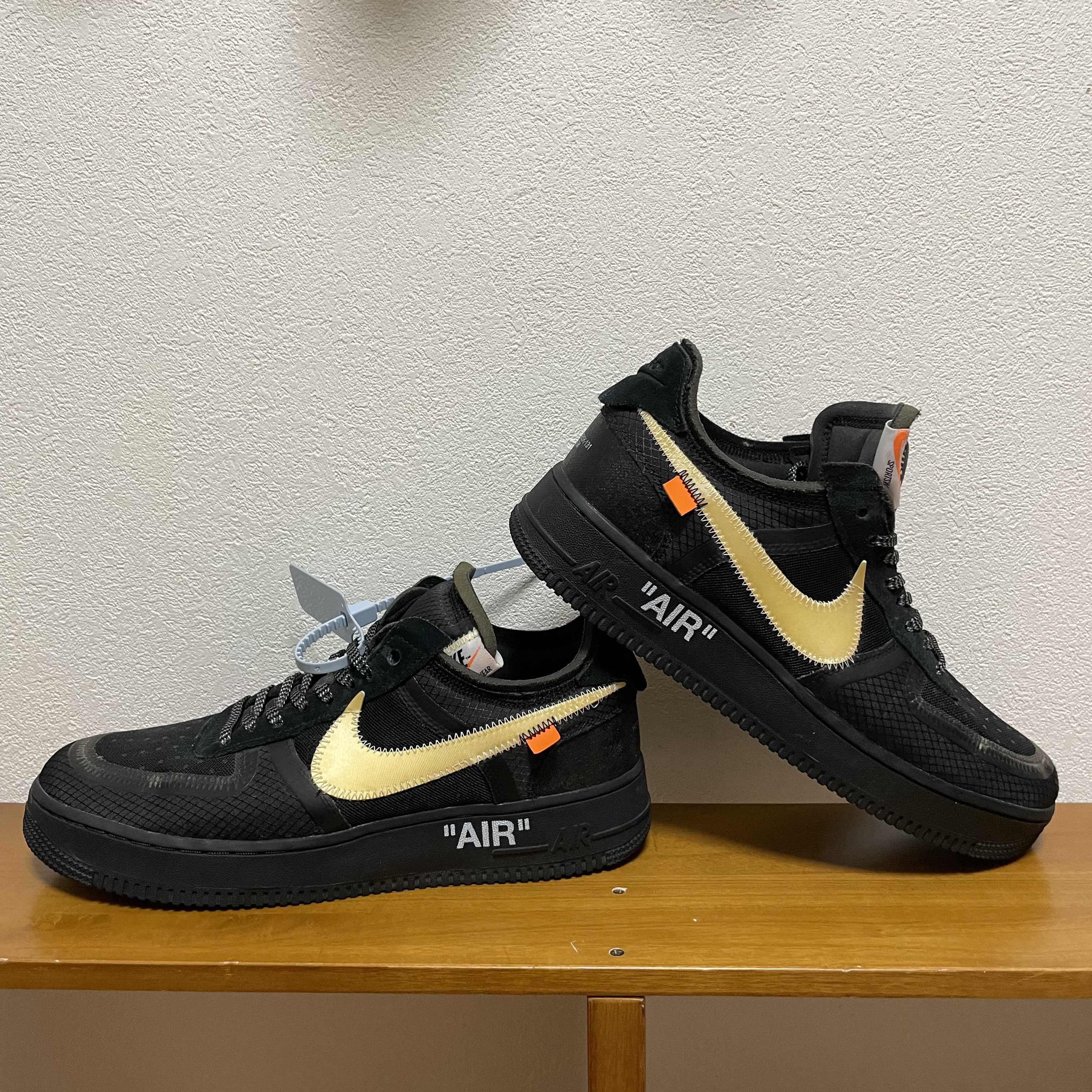 Off-White × Nike Air Force 1 Low "Black"