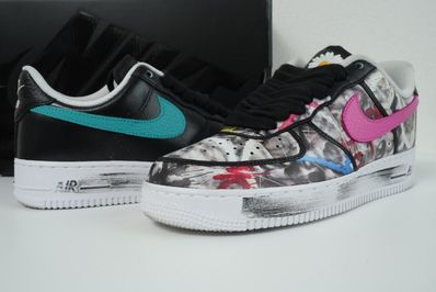 PEACEMINUSONE × Nike Air Force 1 Low '07 Para-Noise 3.0 "Black and Multi-Color" / G-DRAGON