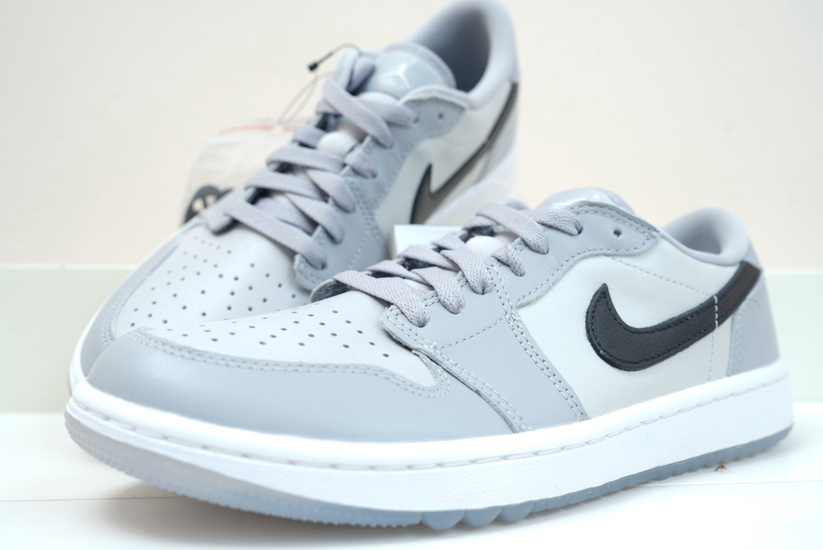 Nike Air Jordan 1 Low Golf "Wolf Grey/Photon Dust/White/Black"