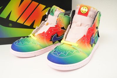 J Balvin × Nike Air Jordan 1 High OG "Rainbow"