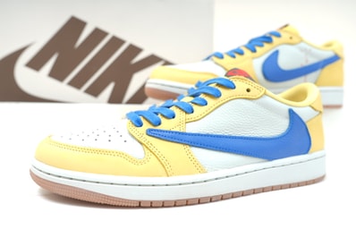 Travis Scott × Nike Women's Air Jordan 1 Retro Low OG "Canary"