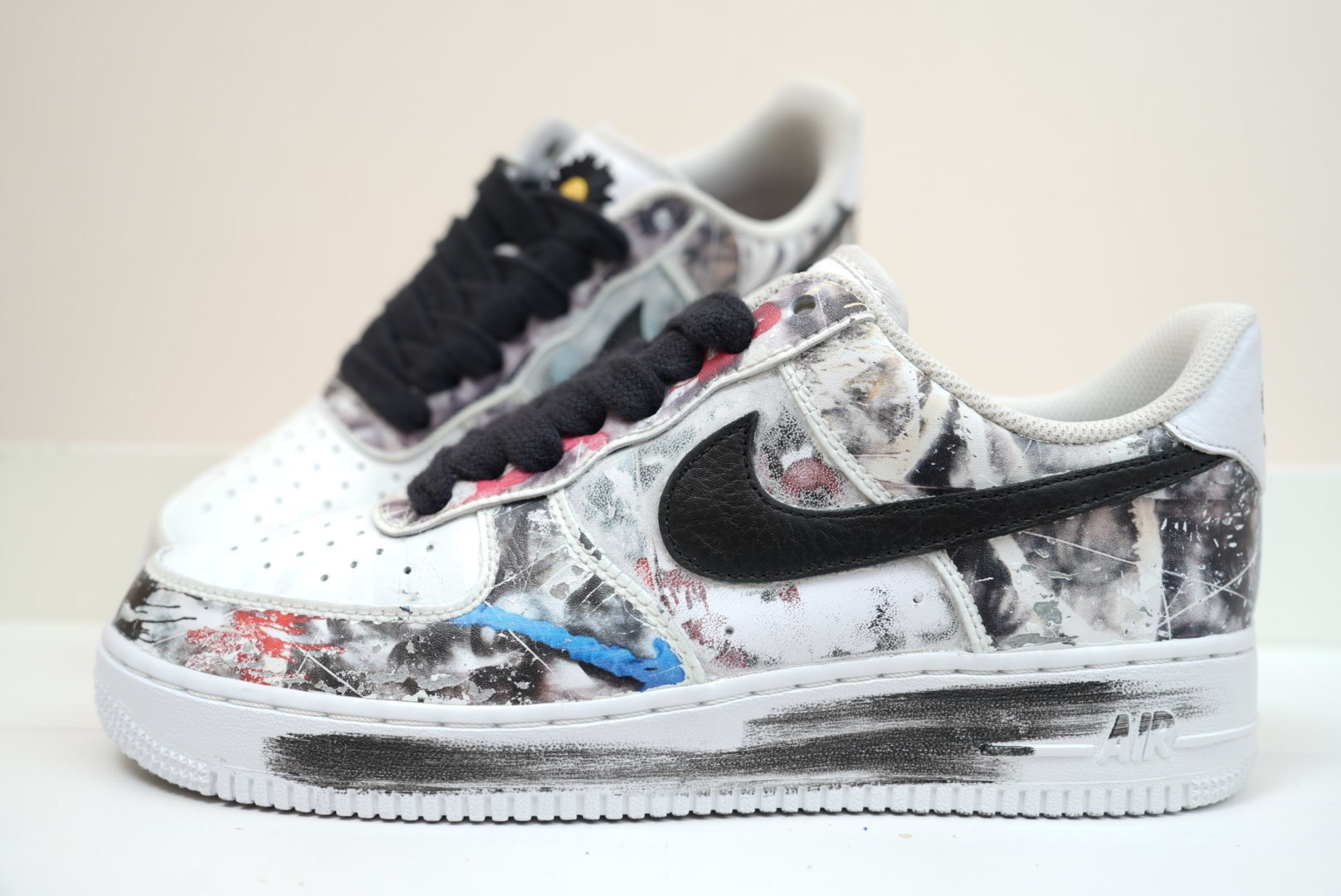 ピースマイナスワン × ナイキ エアフォース1 ロー "パラノイズ/ホワイト/ブラック" / ジードラゴン