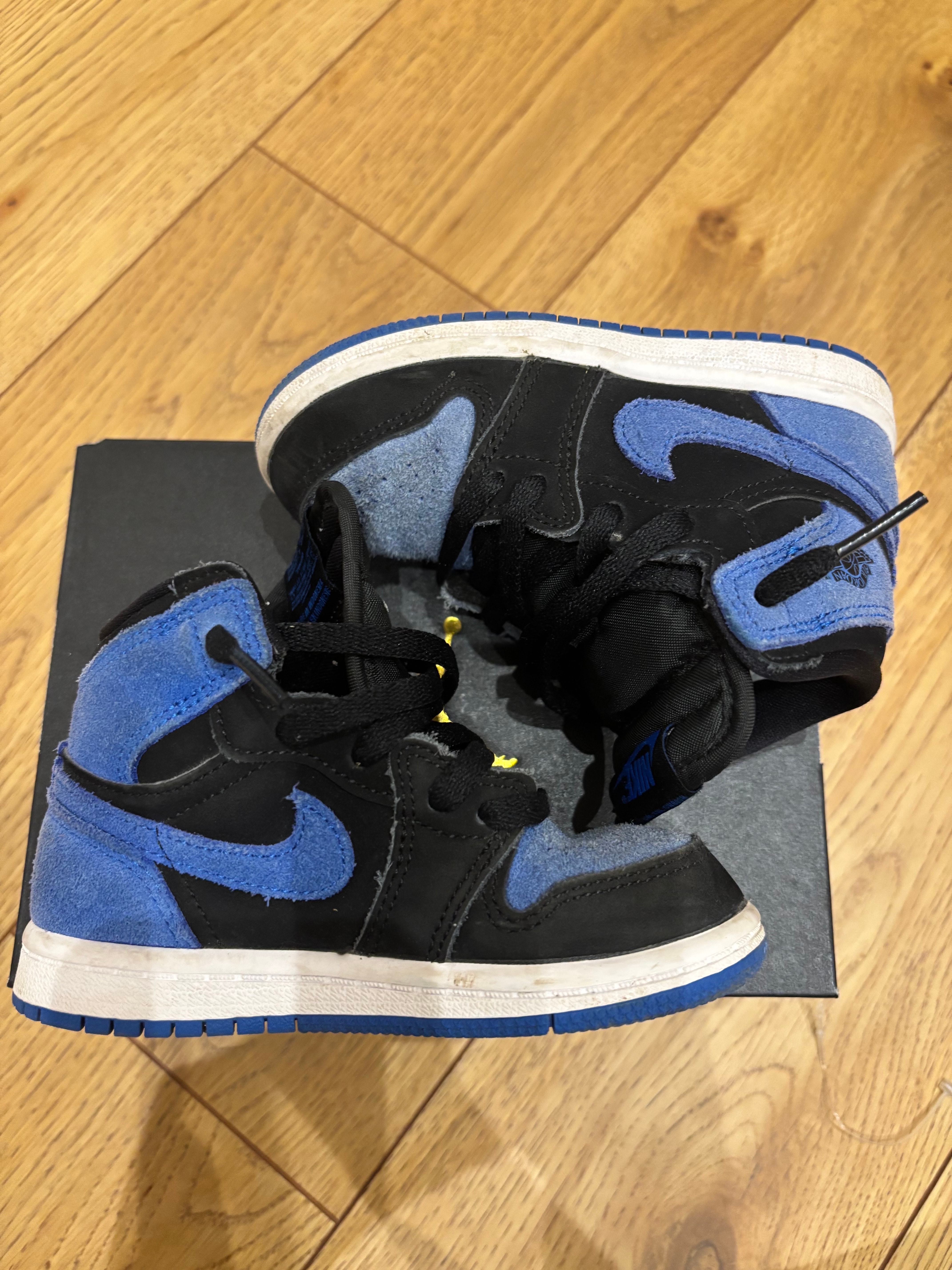 Nike TD Air Jordan 1 Retro High OG "Royal Reimagined"