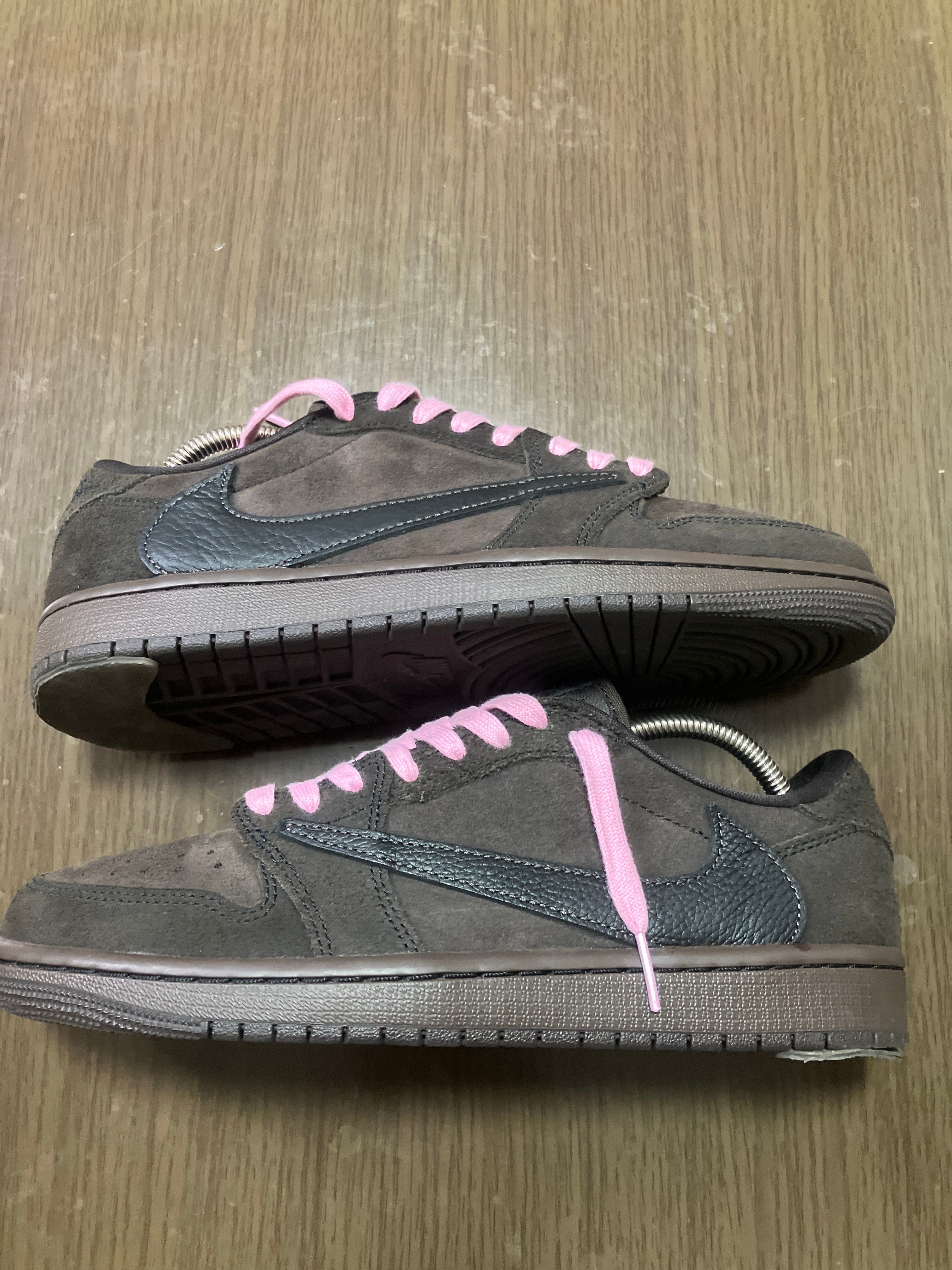Travis Scott × Nike Air Jordan 1 Low OG SP "Velvet Brown and Dark Mocha"
