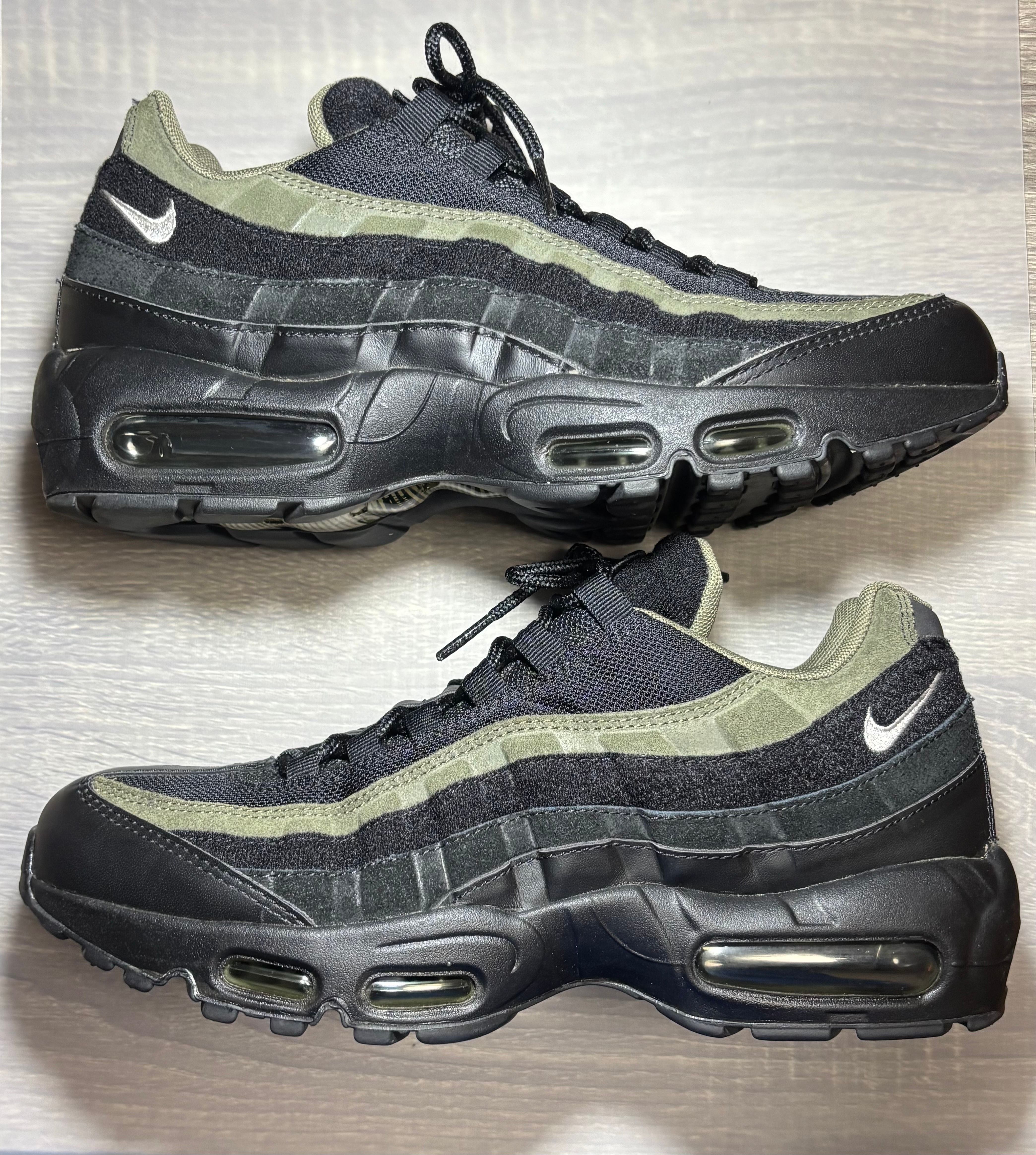 Nike Air Max 95 HAL "Black/Black/Cargo Khaki/Flat Silver"