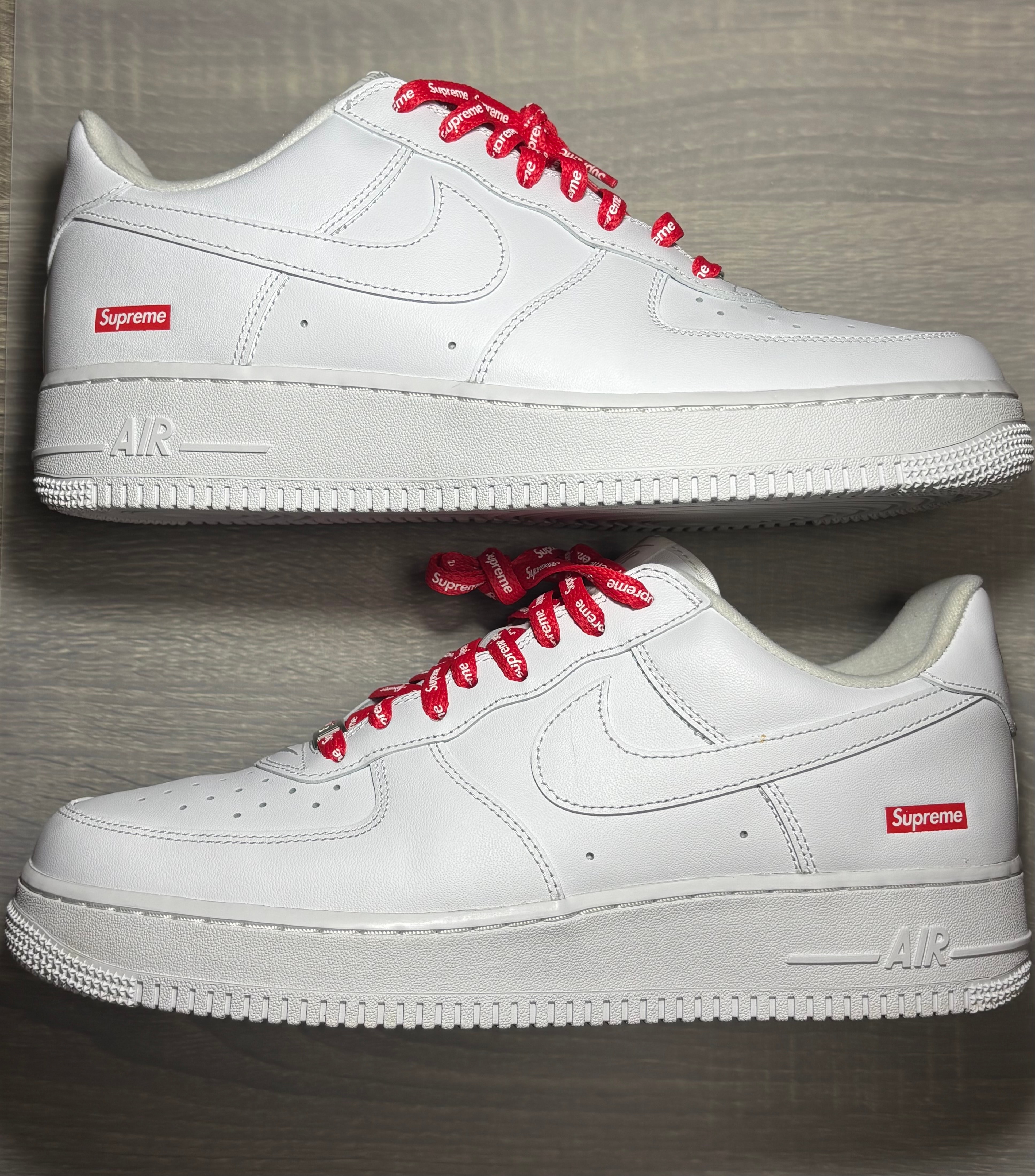 Supreme × Nike Air Force 1 Low "White"