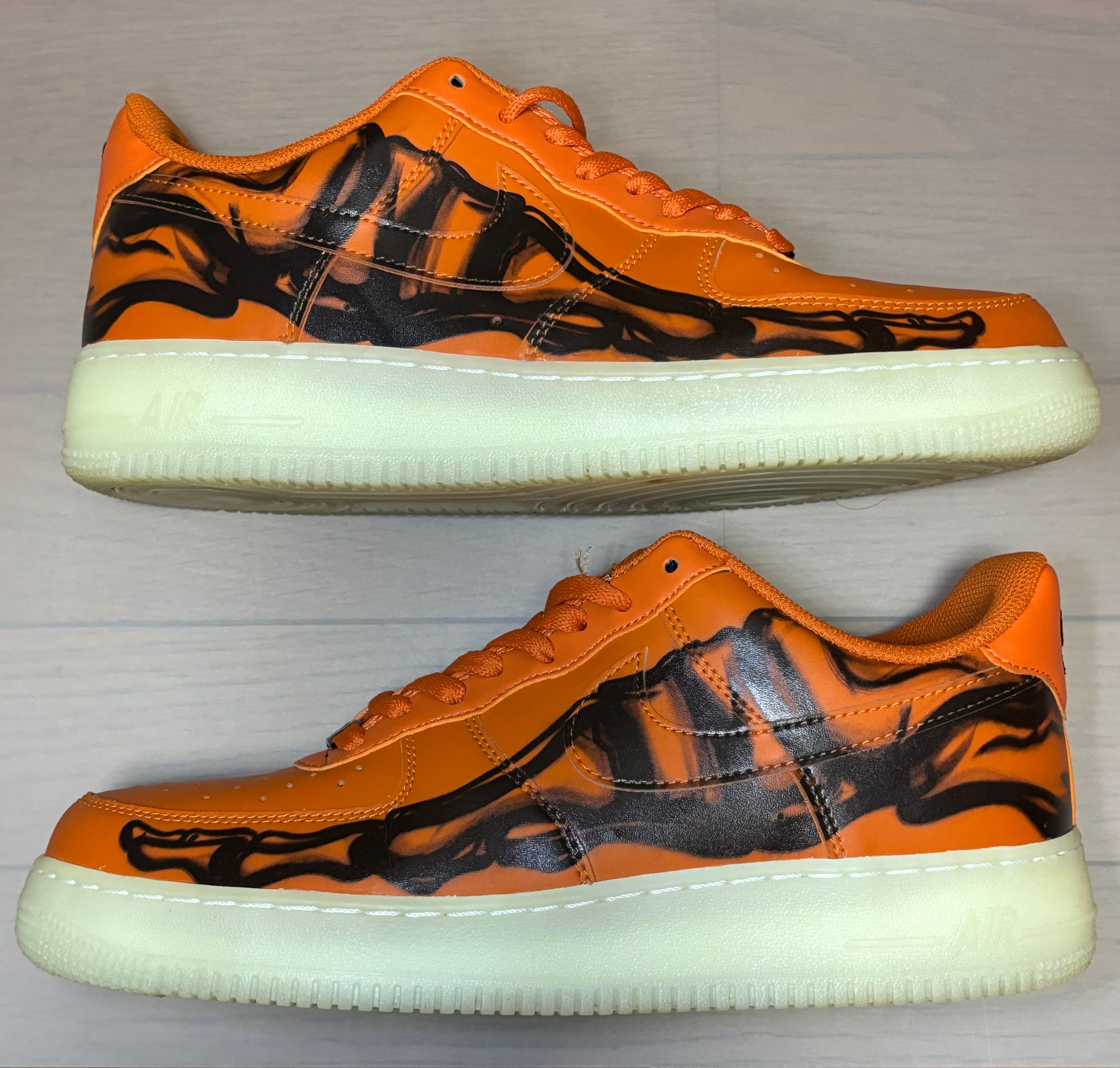 Nike Air Force 1 Low "Orange Skelton"