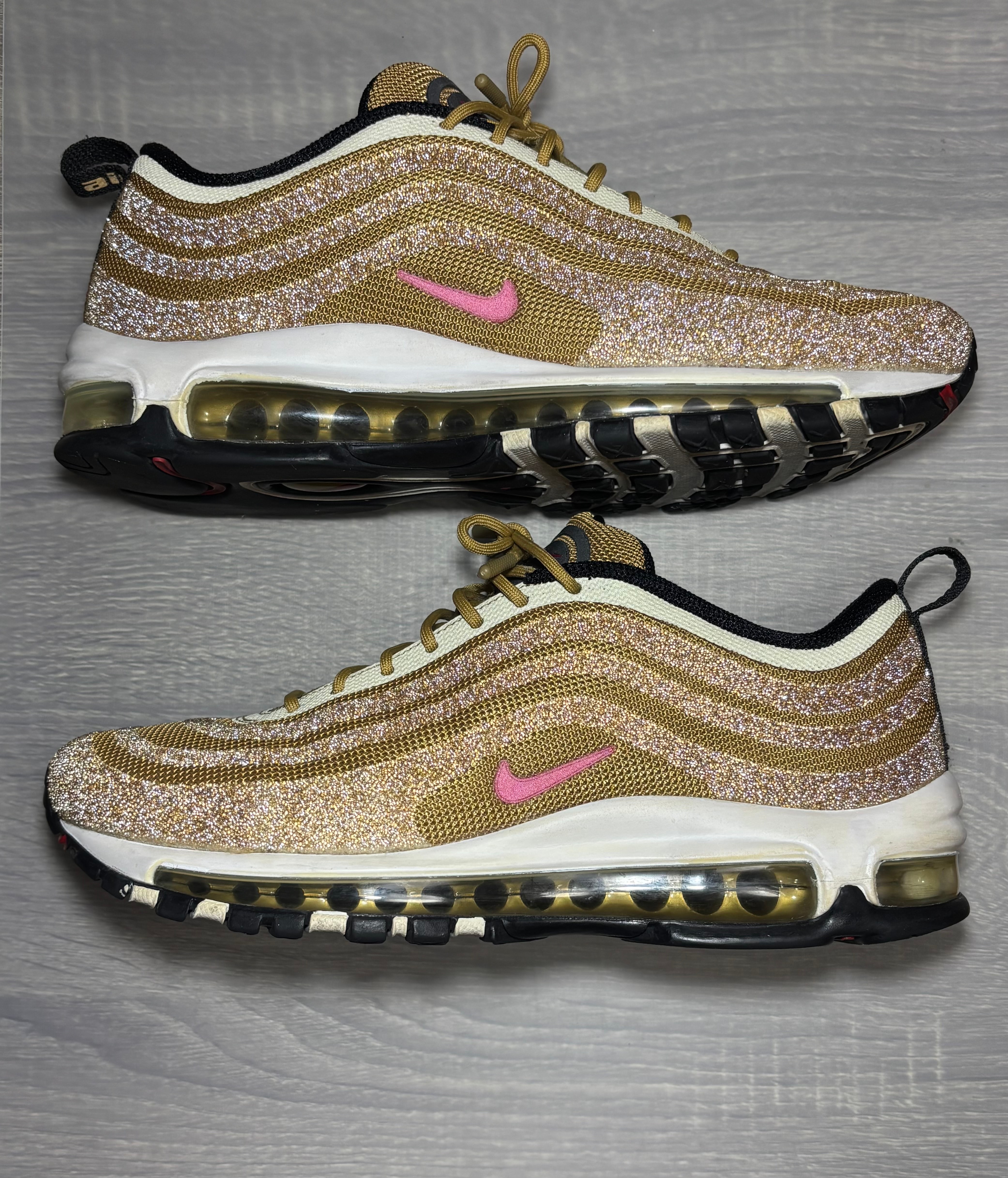 Nike Women's Air Max 97 LX Swarovski "Metallic Gold"
