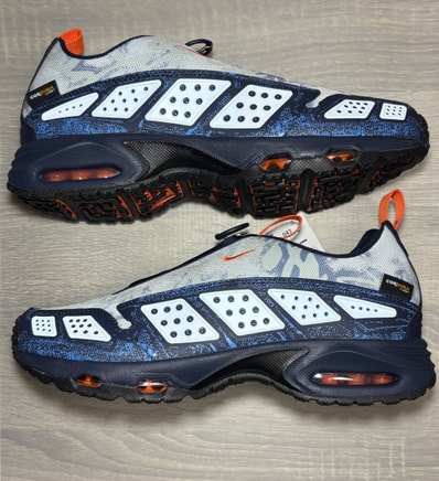 Nike Air Max SNDR SE "Pure Platinum/Obsidian/Light Silver/Safety Orange"