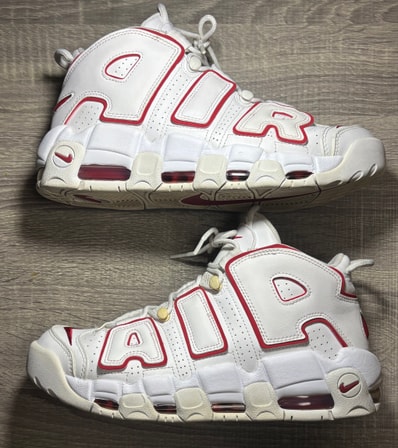 NIKE AIR MORE UPTEMPO "WHITE/VARSITY RED" (2021)