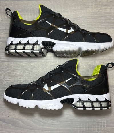 Stussy x Nike Air Zoom Kukini "Black/White/Bright Cactus"