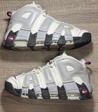 Nike Women's Air More Uptempo "Rosewood and Wolf Grey"