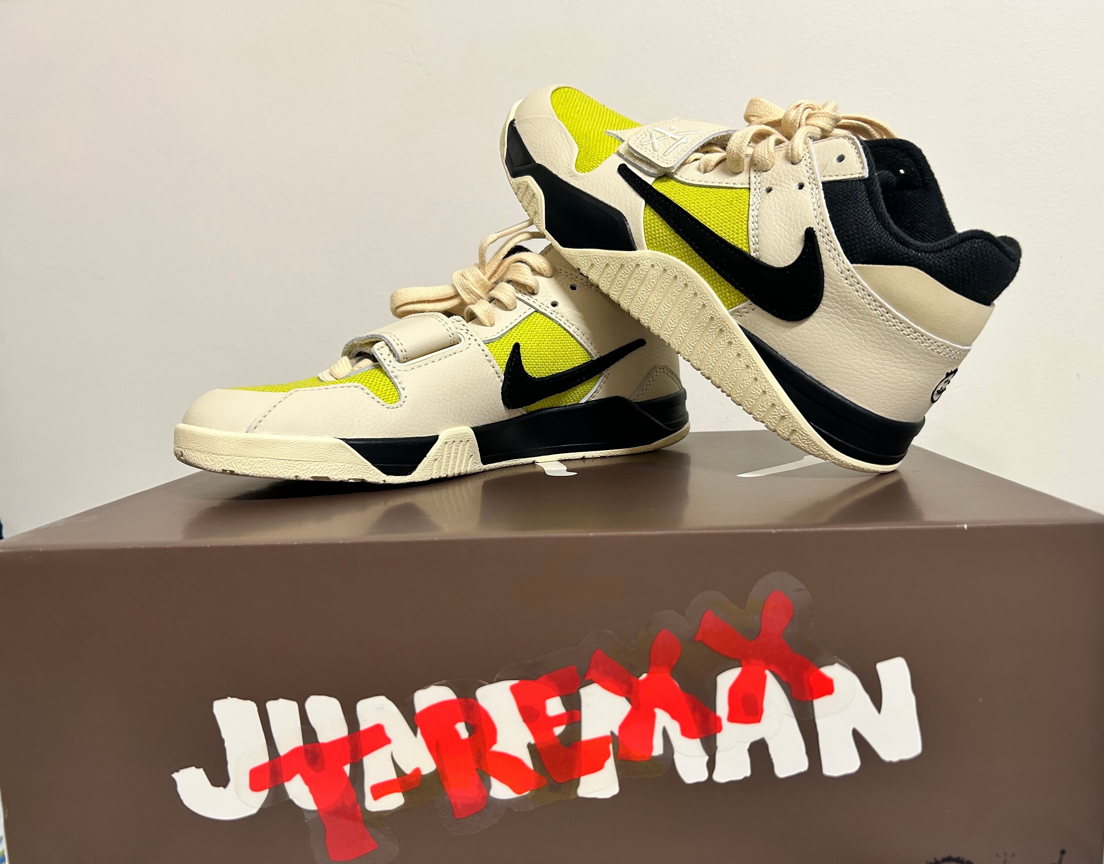 Travis Scott × Nike Jordan Jumpman Jack TR CJ1 T-Rexx "Bright Cactus"