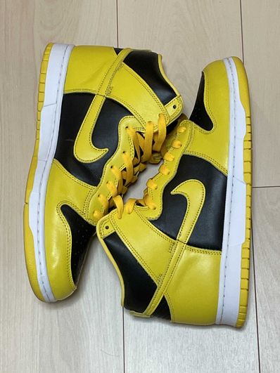 Nike Dunk High "Black/Varsity Maize"