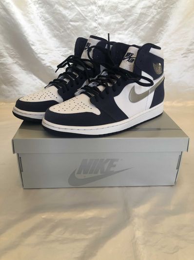 Nike Air Jordan 1 High OG CO.JP "White/Midnight Navy" (2020)(ブリーフケースなし)