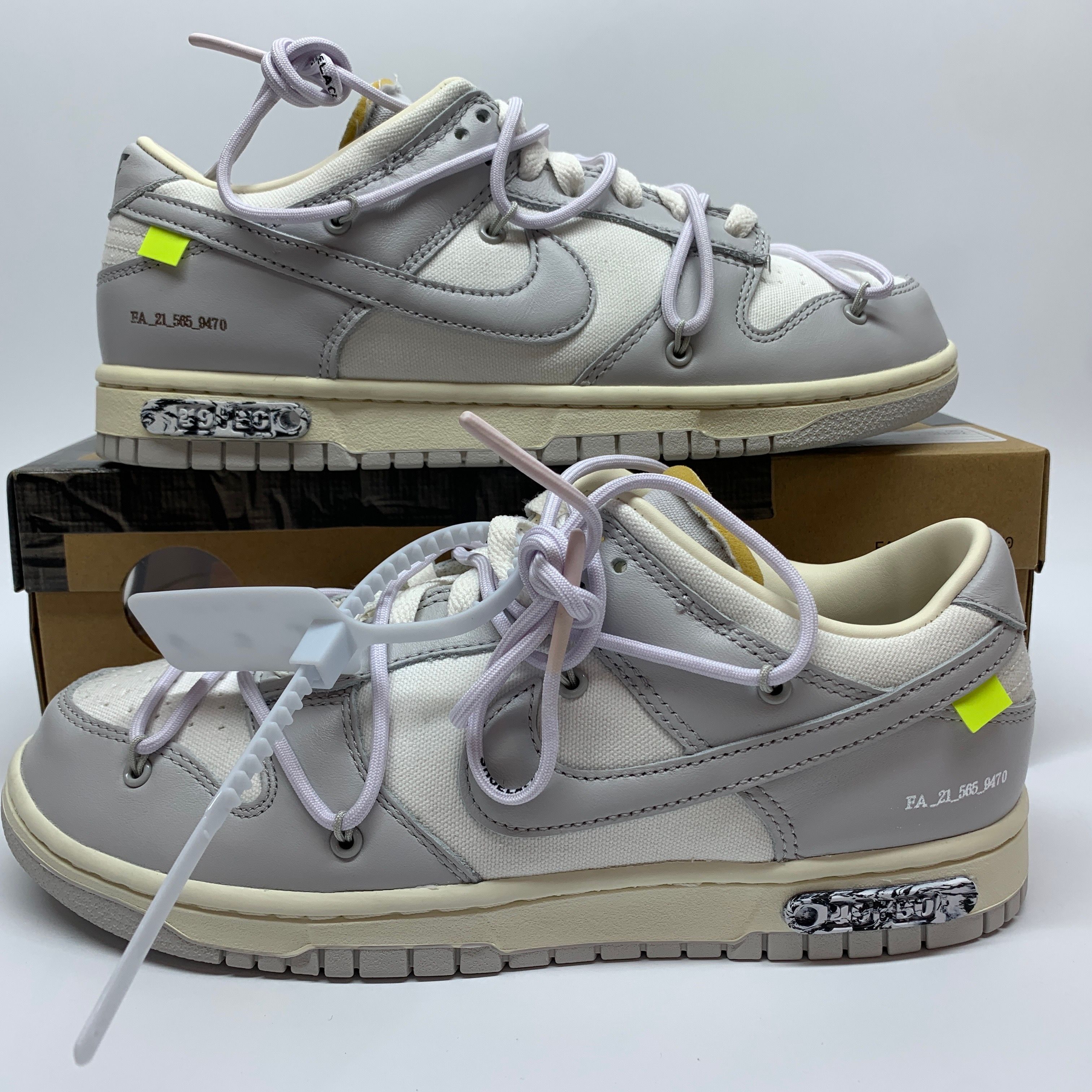 Off-White × Nike Dunk Low 1 of 50 "Lot.49"