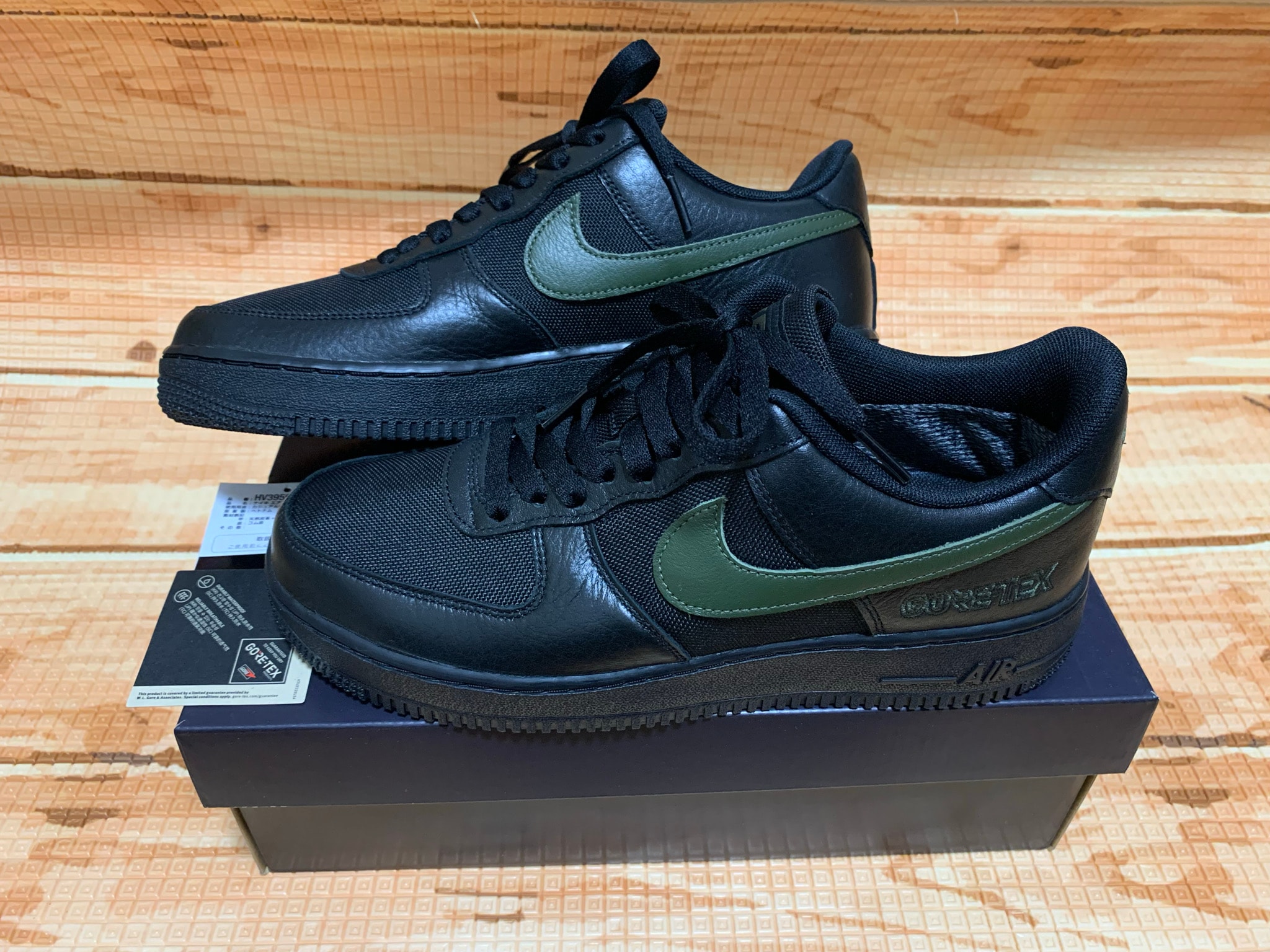 Nike Air Force 1 Low GORE-TEX "Black/Cargo Khaki"