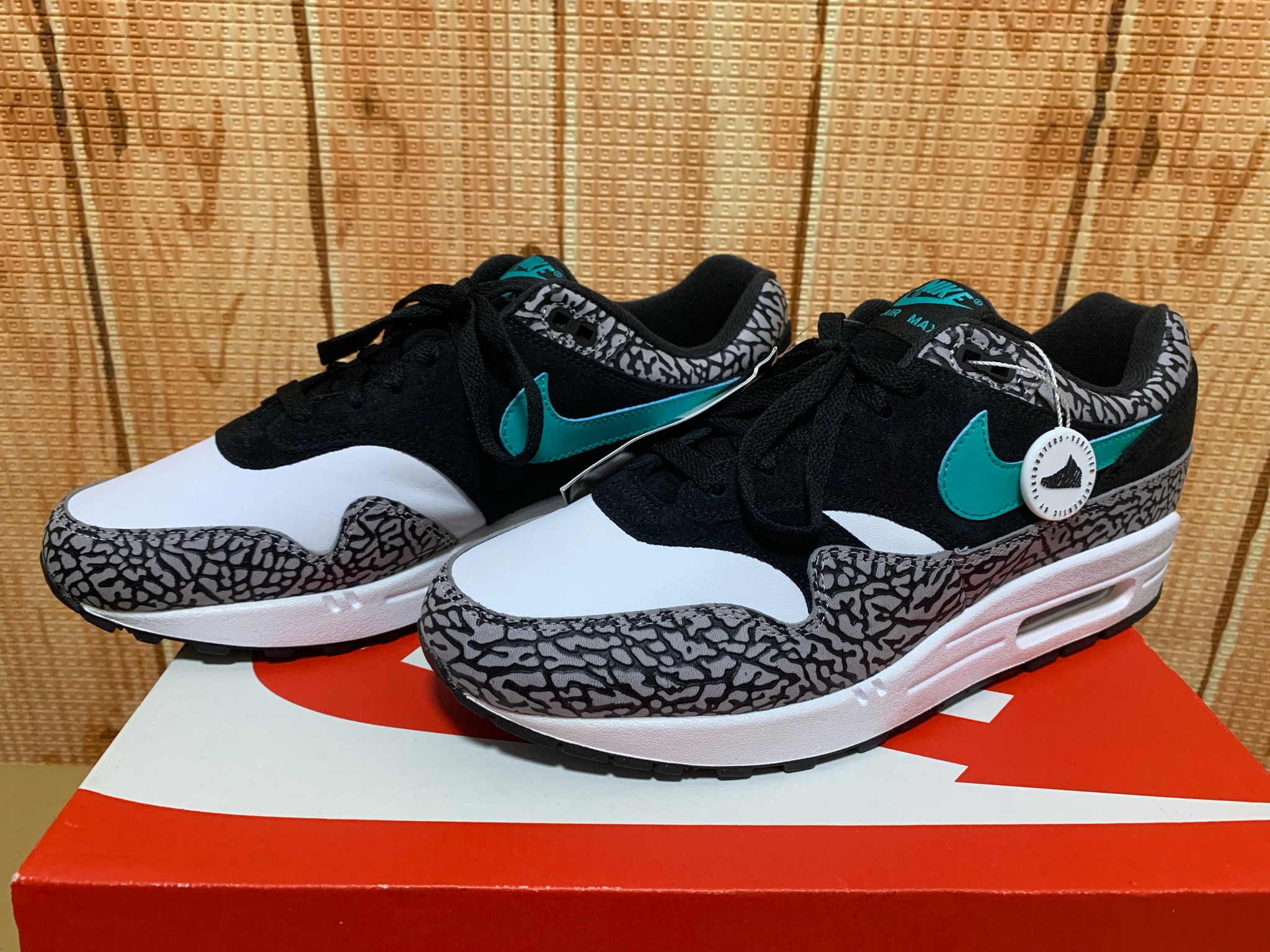 atmos × Nike Air Max 1 PRM Retro "Elephant/Safari" (2017)