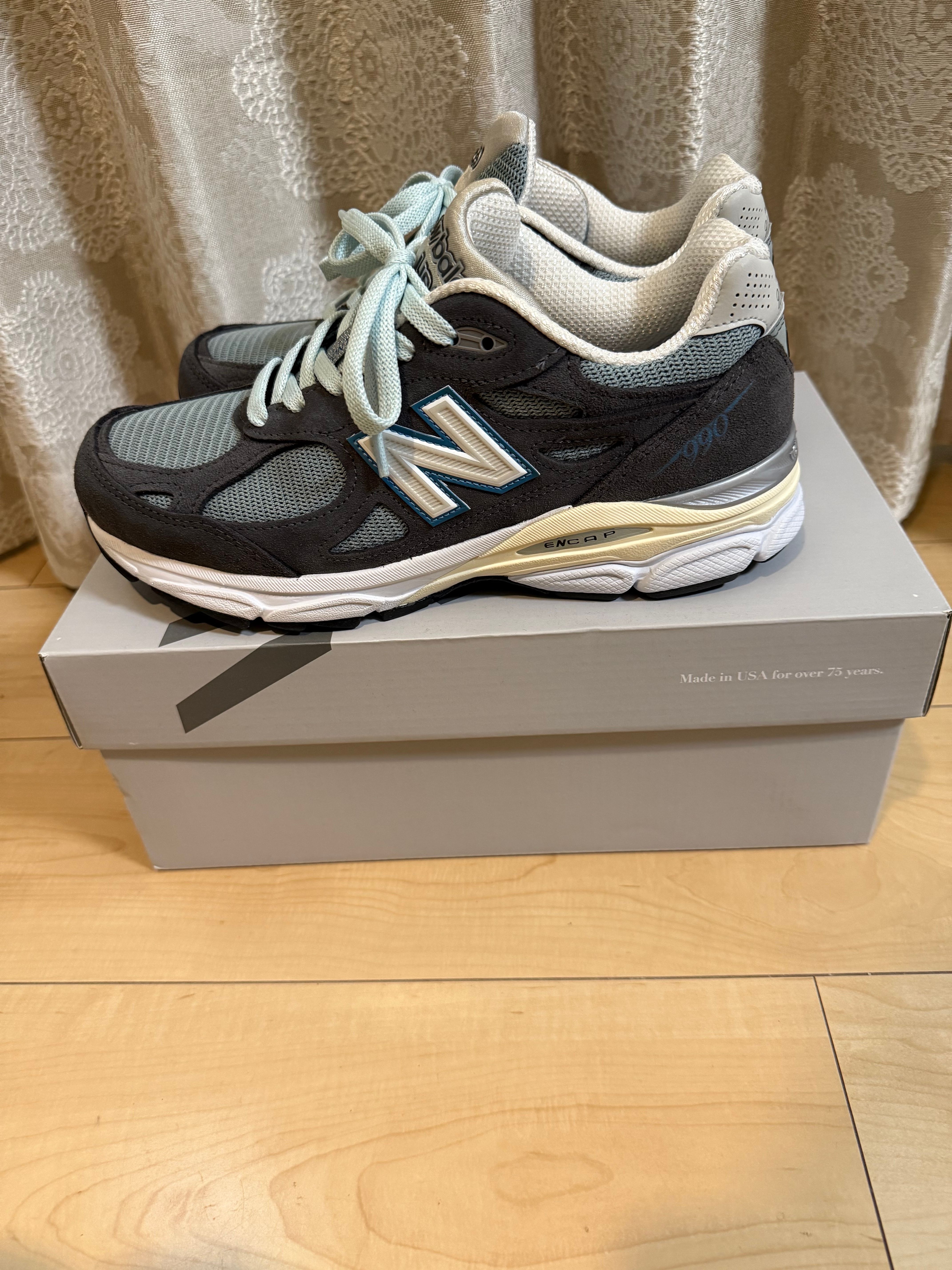 KITH × New Balance 990V3 "Steel Blue"