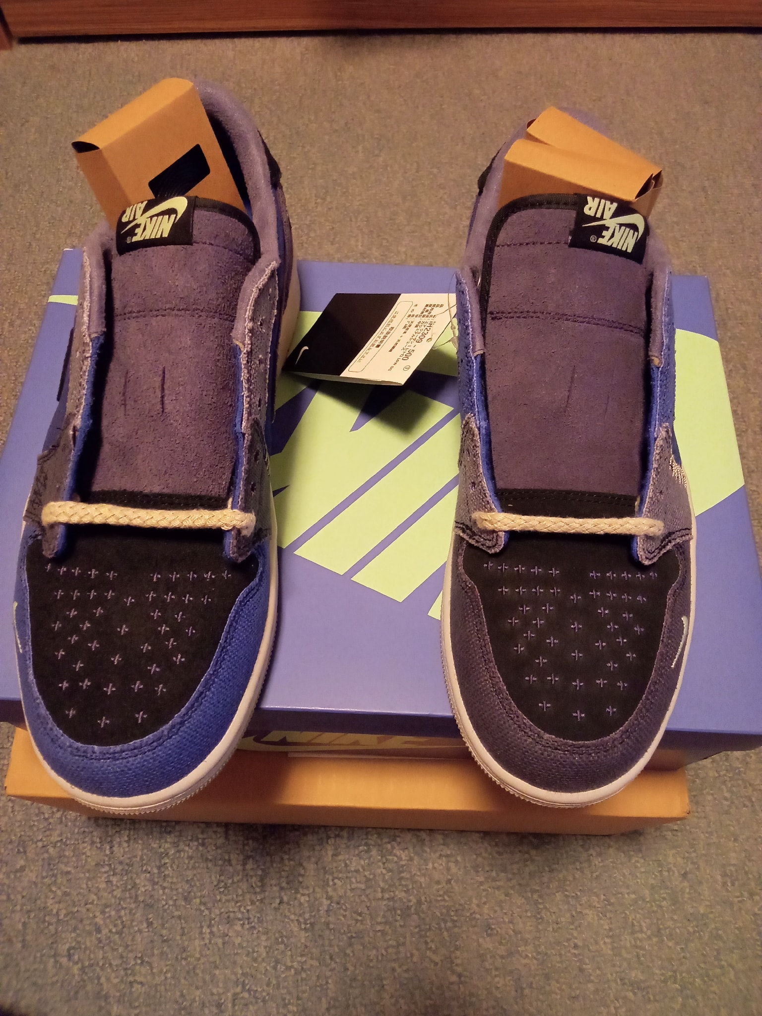 Zion Williamson × Nike Air Jordan 1 Low OG "Voodoo Alternate"