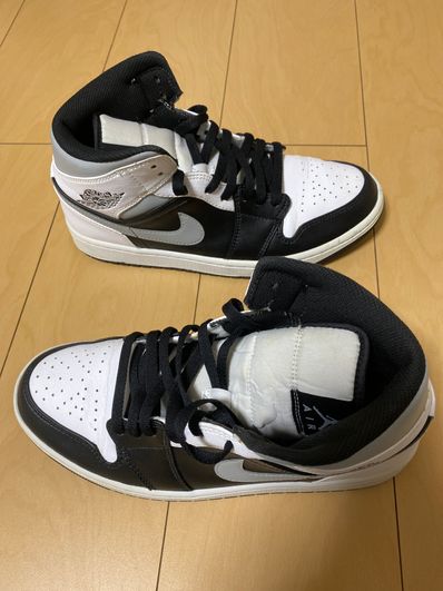 NIKE AIR JORDAN 1 MID "WHITE SHADOW"