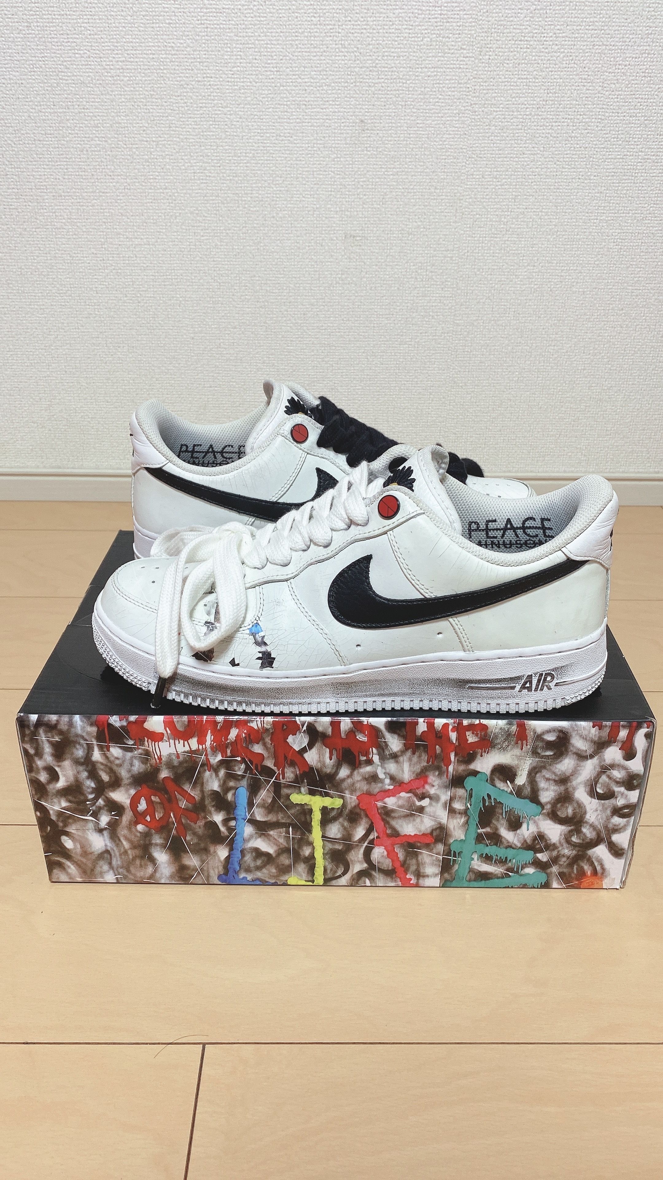 PEACEMINUSONE × Nike Air Force 1 Low "Para-noise/White/Black" / G-DRAGON