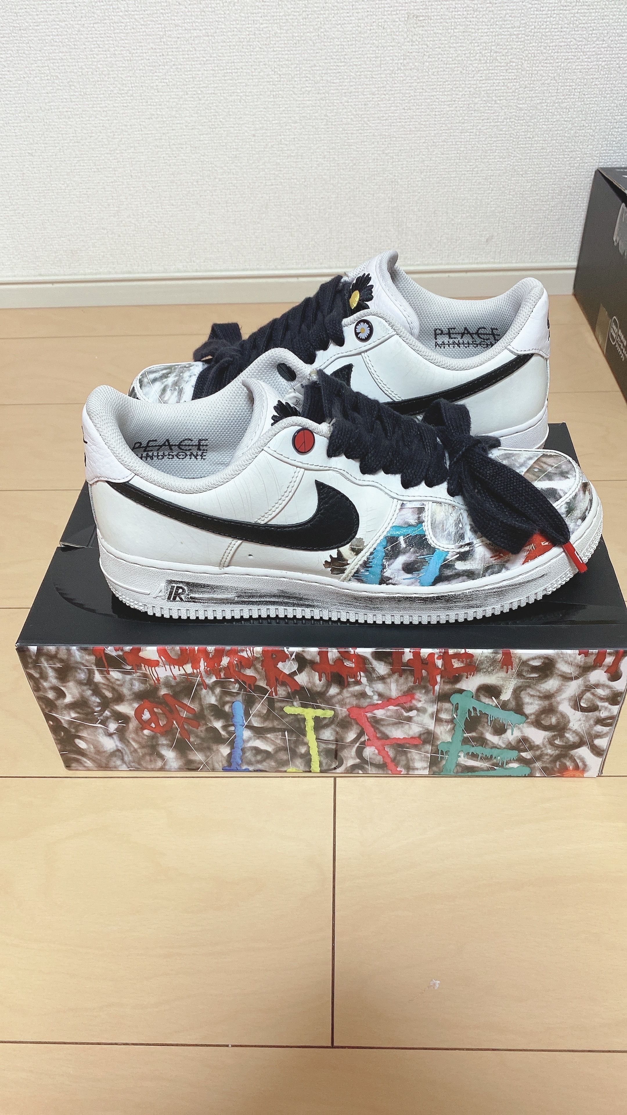 PEACEMINUSONE × Nike Air Force 1 Low "Para-noise/White/Black" / G-DRAGON