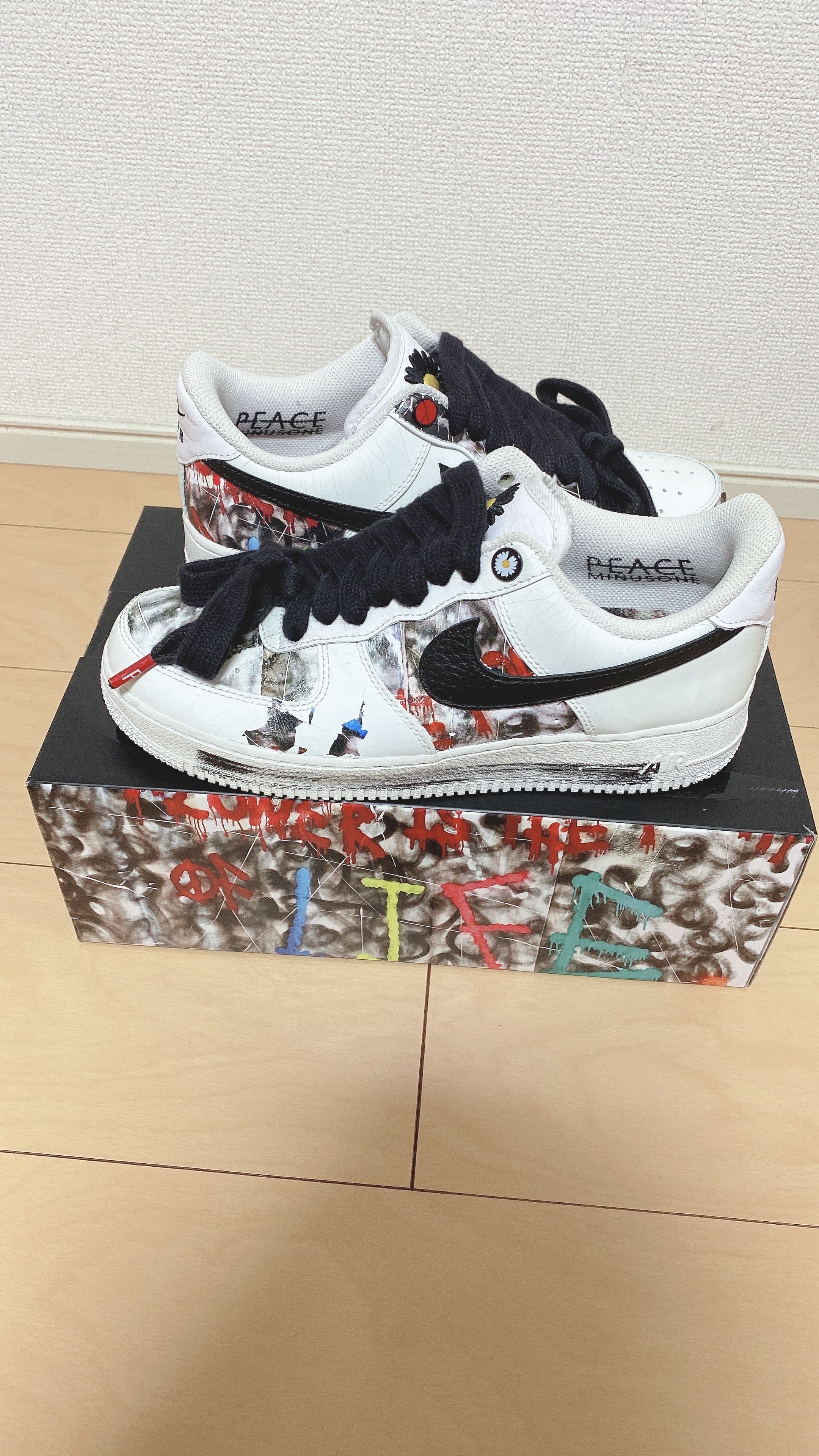 PEACEMINUSONE × Nike Air Force 1 Low "Para-noise/White/Black" / G-DRAGON