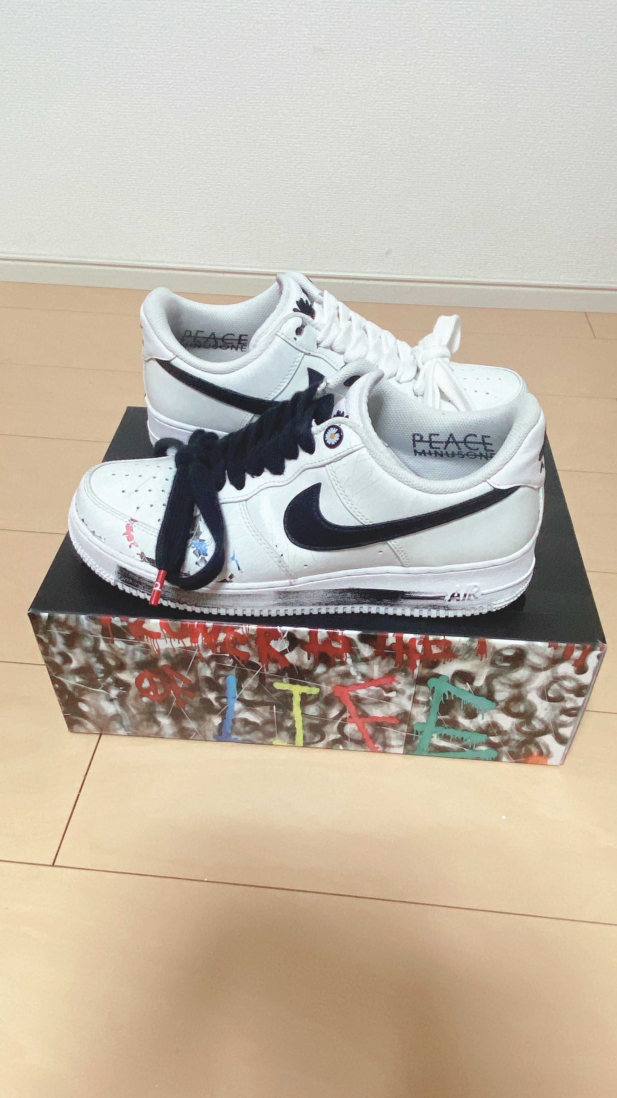 PEACEMINUSONE × Nike Air Force 1 Low "Para-noise/White/Black" / G-DRAGON