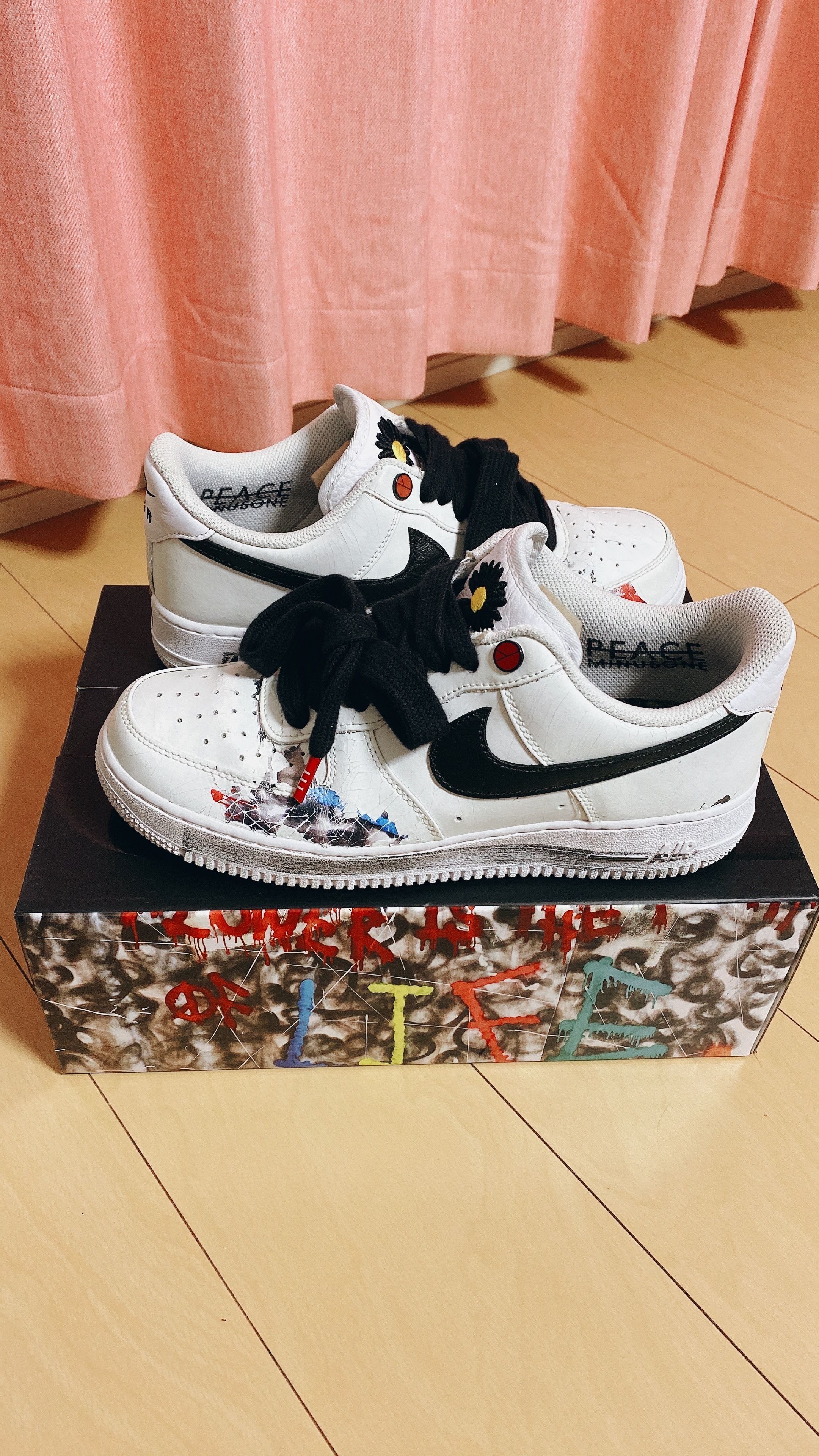 PEACEMINUSONE × Nike Air Force 1 Low "Para-noise/White/Black" / G-DRAGON