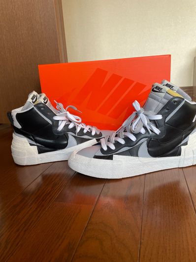 sacai × NIKE BLAZER MID BLACK / WOLF GREY / WHITEを買うなら