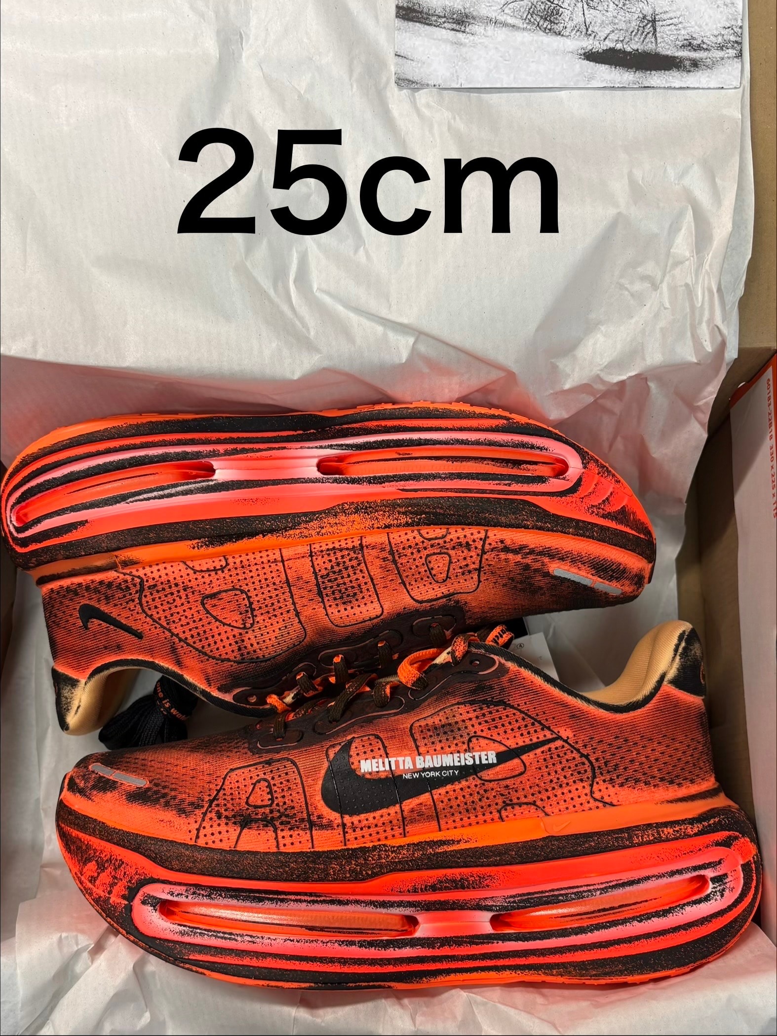 Melitta Baumeister × Nike Women's Vomero Premium "Total Orange/Orange Chalk"