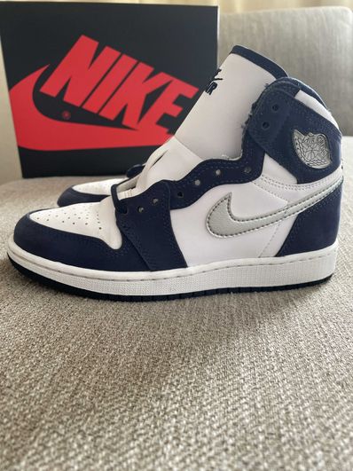 Nike GS Air Jordan 1 High OG CO.JP "Midnight Navy" (2020)(ブリーフケースなし)