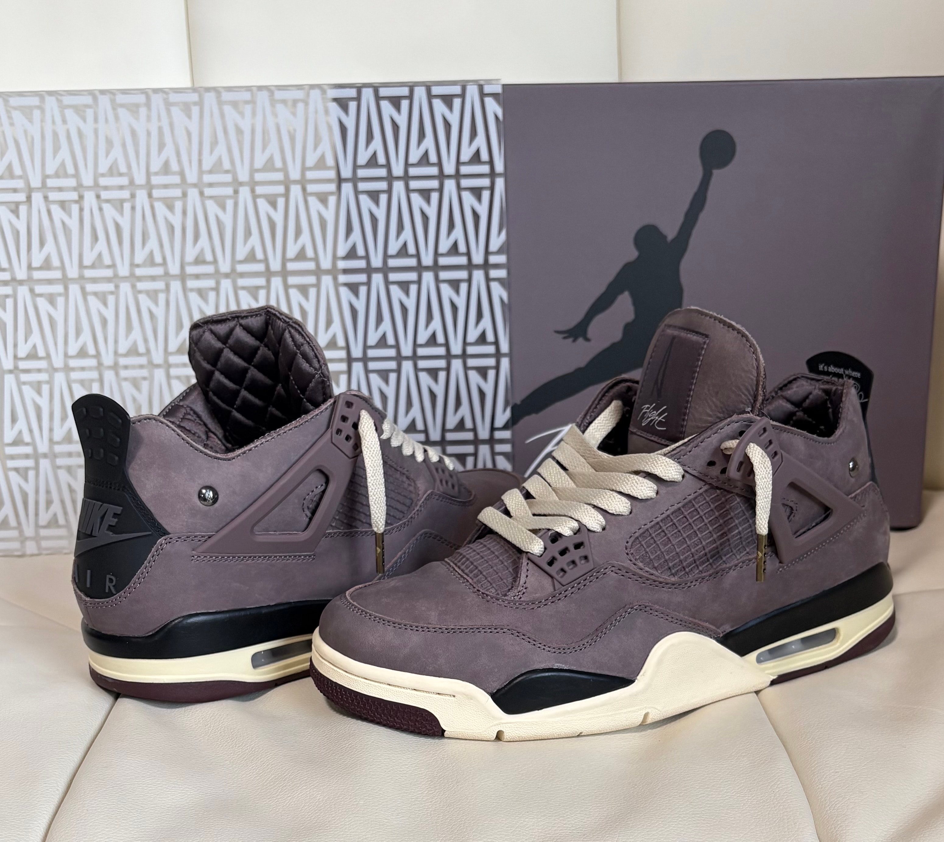 A Ma Maniere × Nike Air Jordan 4 "Violet Ore"