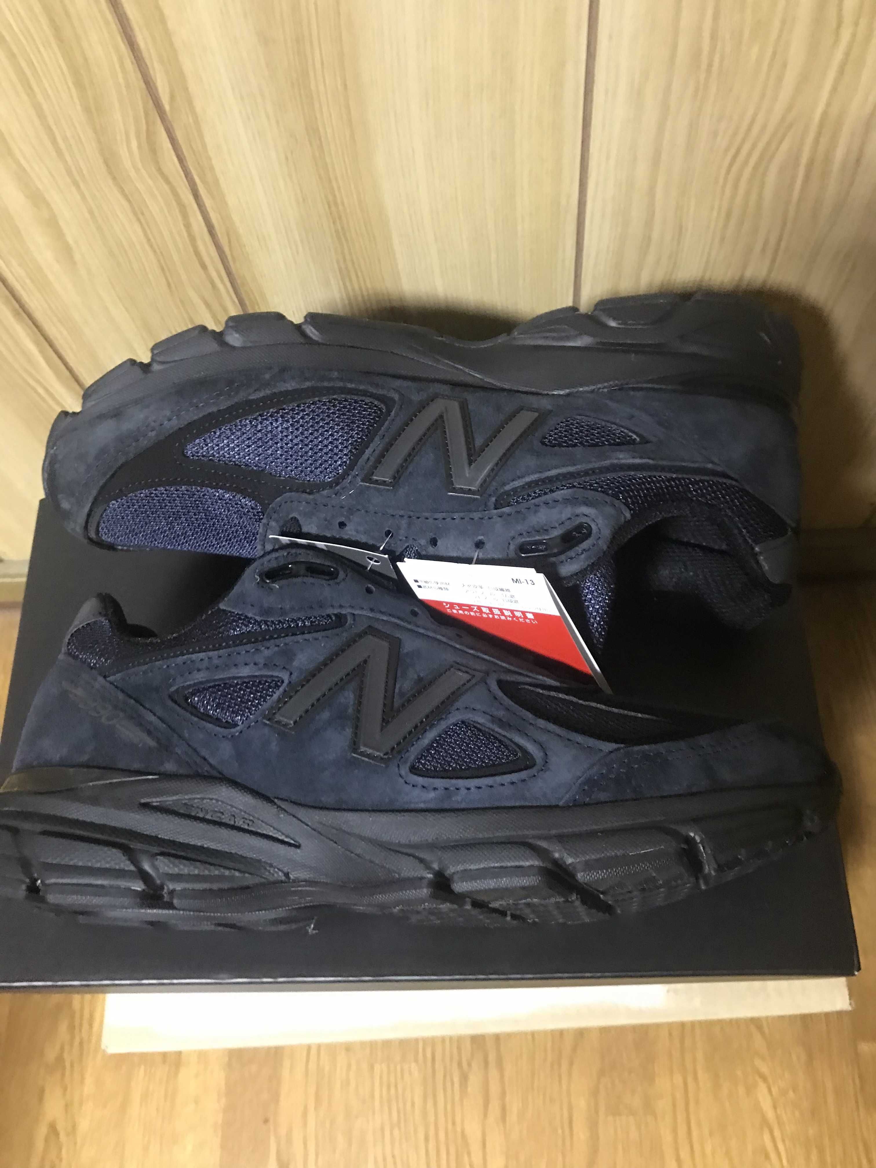 JJJJound × New Balance 990V4 "Navy"