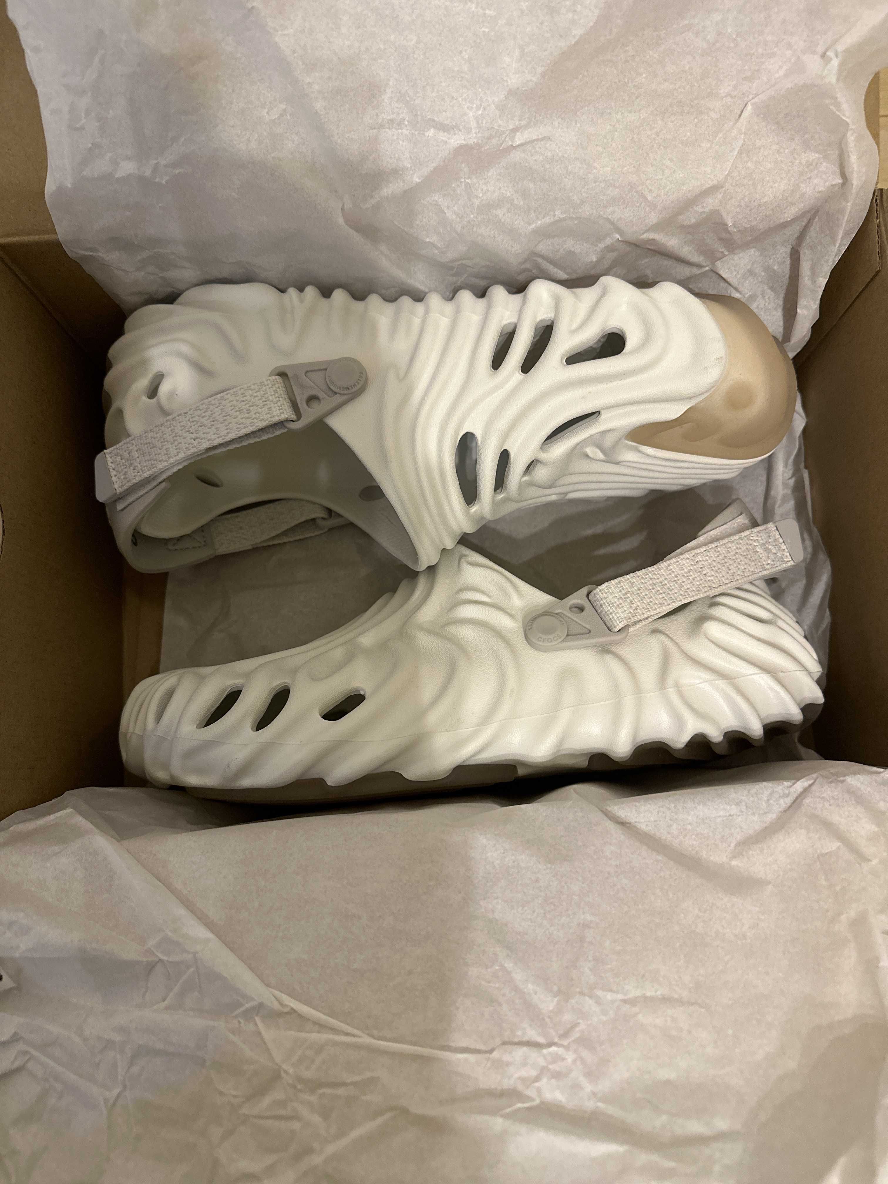 Salehe Bembury × Crocs The Pollex Clog "Stratus/Almost White"