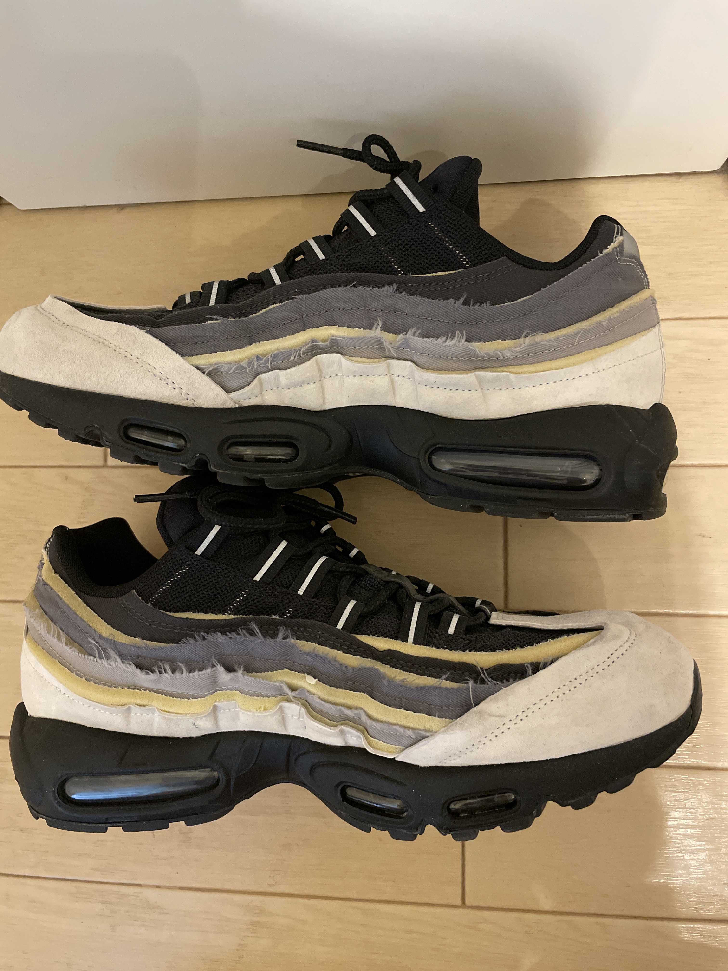 COMME des GARCONS × Nike Air Max 95 "Charcoal"