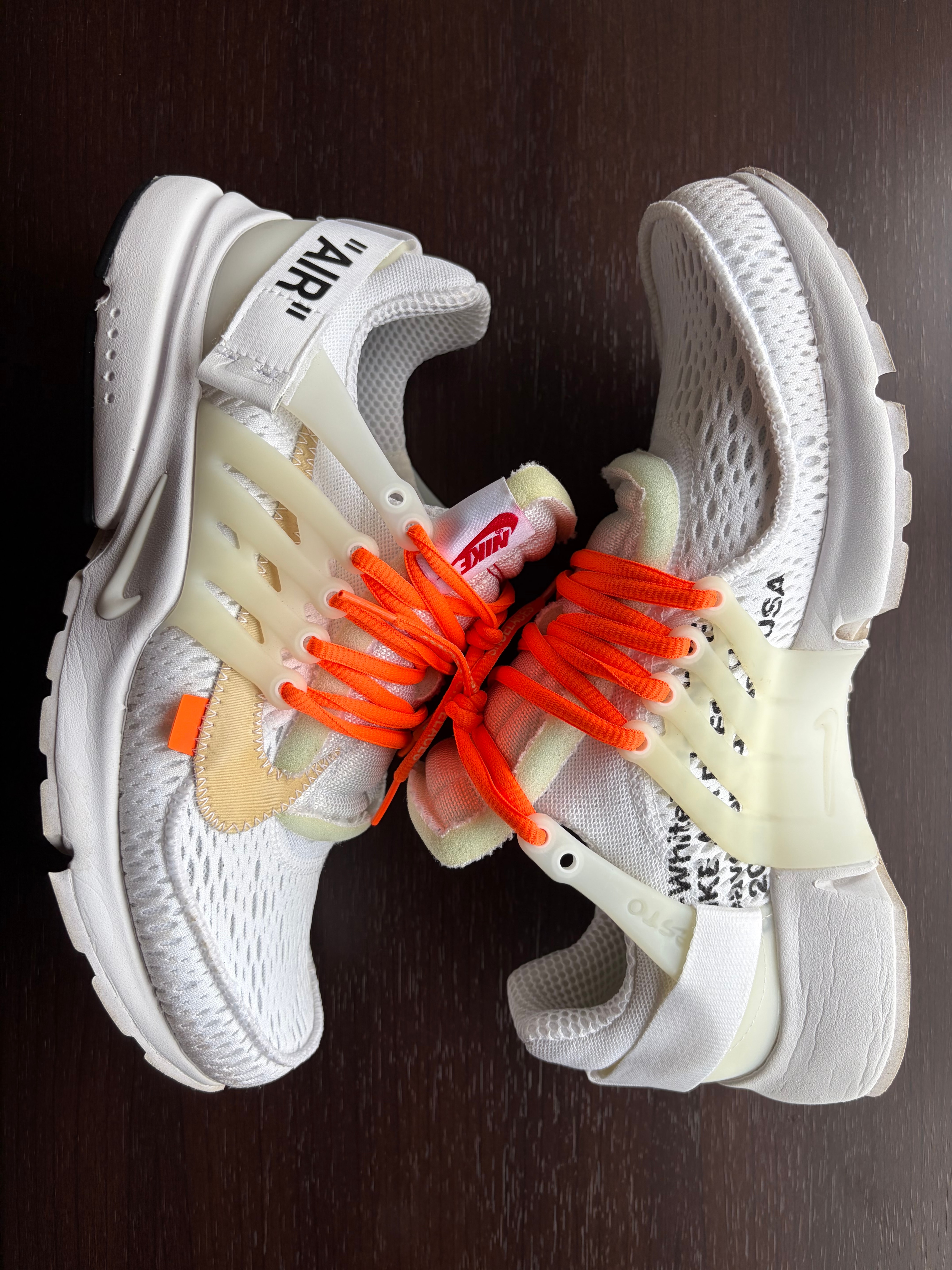 Off-White × Nike Air Presto "White/Black/Cone"