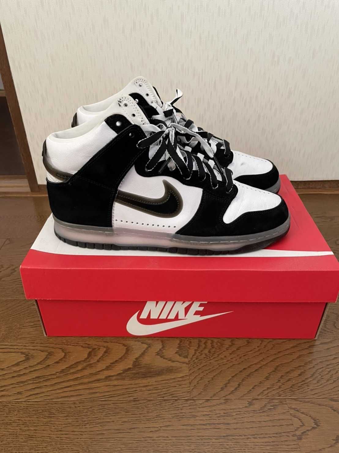 SLAM JAM x NIKE DUNK HIGH "WHITE/CLEAR BLACK"