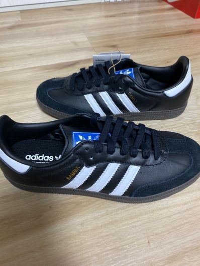 adidas Samba OG "Core Black/Cloud White/Gum"