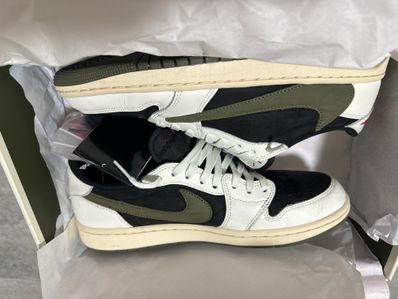 Travis Scott × Nike Women's Air Jordan 1 Low OG "Medium Olive"