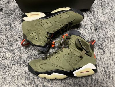 Travis Scott × Nike Air Jordan 6 Retro "Medium Olive"