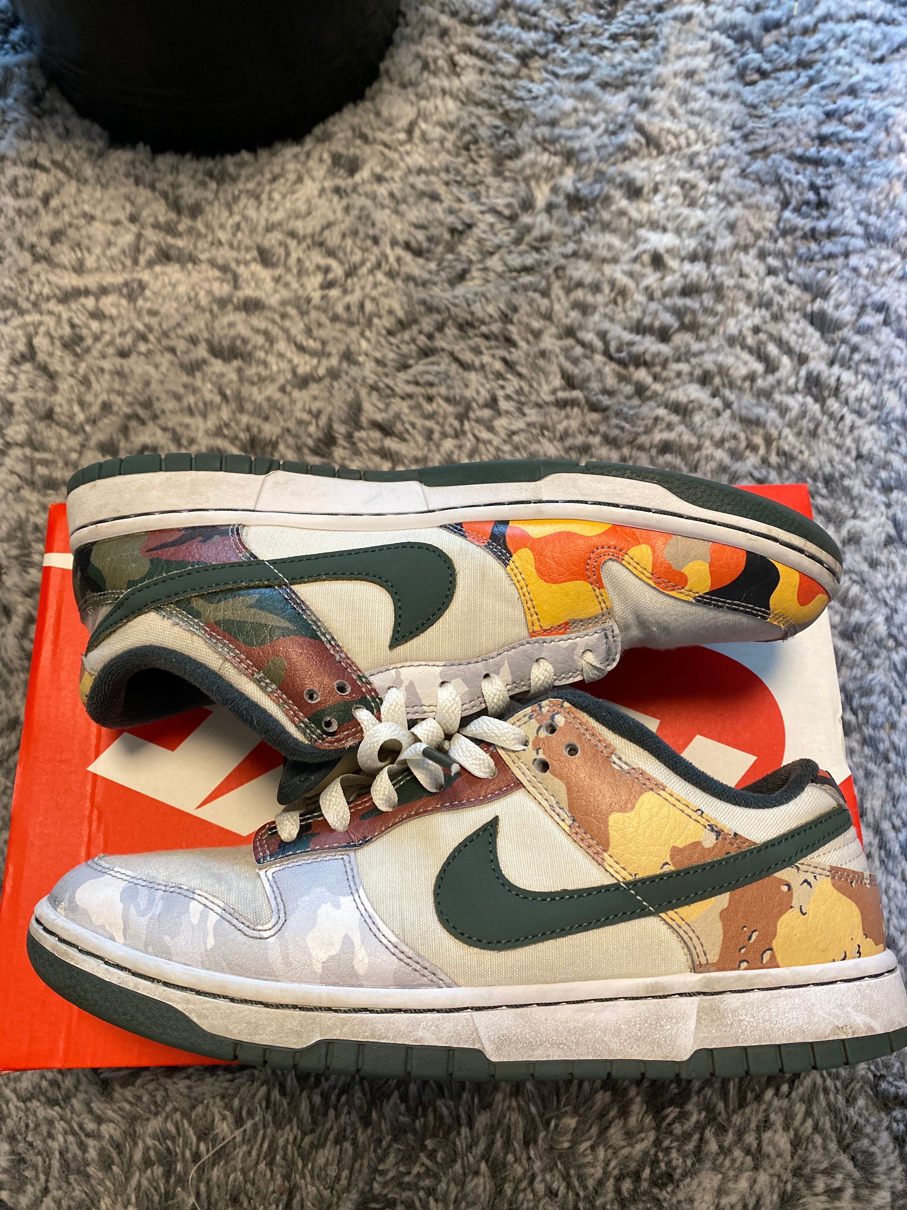 Nike Dunk Low "Sail Multi Camo"