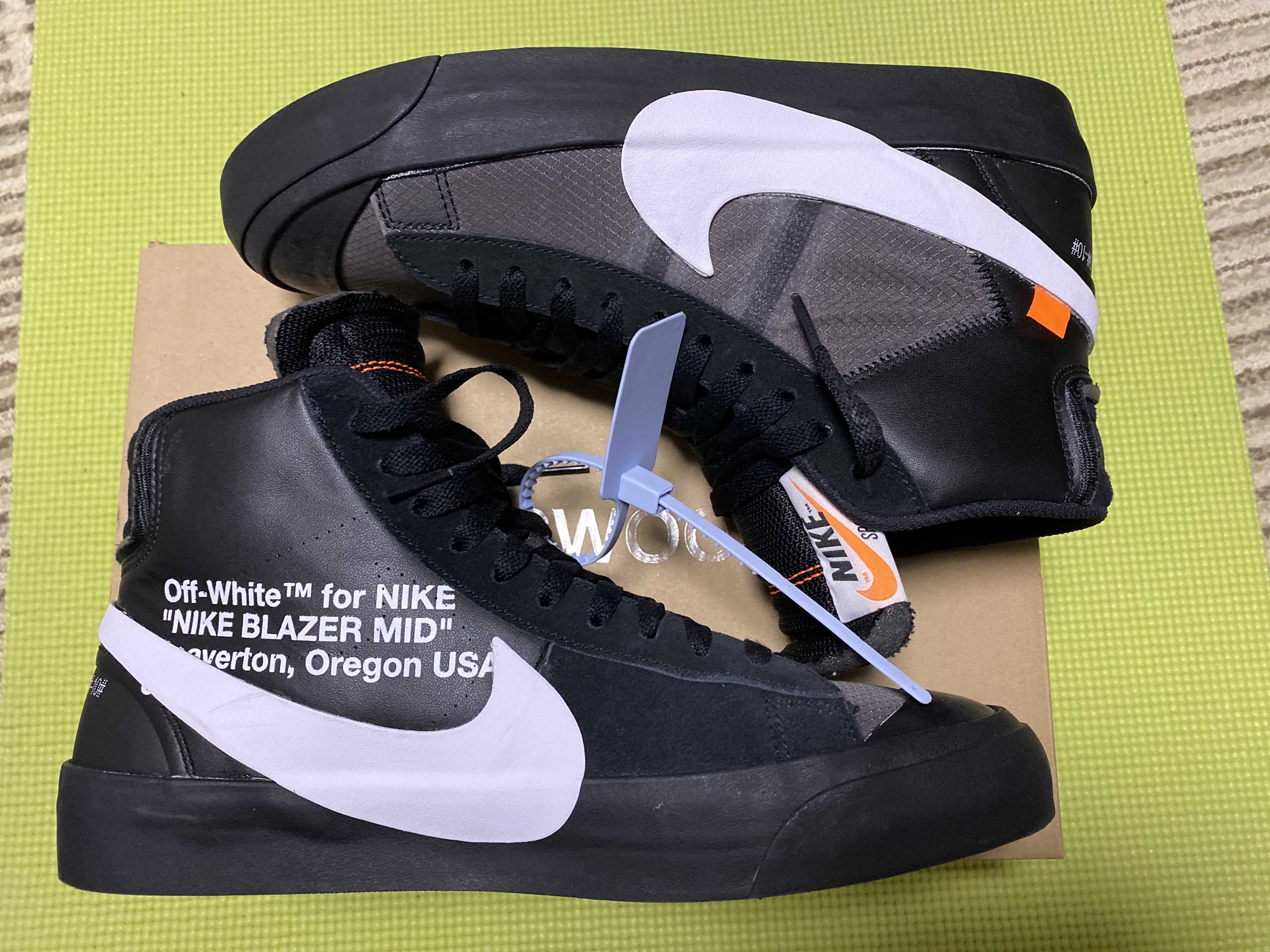 Off-White × Nike Blazer Studio Mid "Grim Reaper"